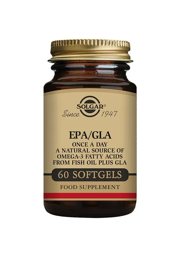 solgar-epa-gla-con-vitamina-e-60-c-psulas-blandas-omega-3-y-omega-6-sin-gluten-y image 1