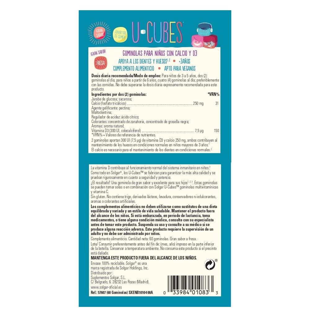 solgar-u-cubes-calcio-y-vitamina-d3-gummies-60-gominolas image 4