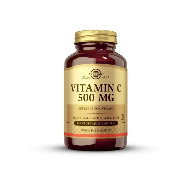 solgar-vitamina-c-500-mg-funci-n-antioxidante-100-c-psulas-vegetales image 1