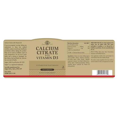 solgar-citrato-de-calcio-con-vitamina-d3-240-comprimidos image 7