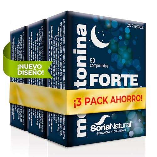 soria-natural-melatonina-forte-pack-3-cajas-de-90-comprimidos-para-dormir-profun image 8