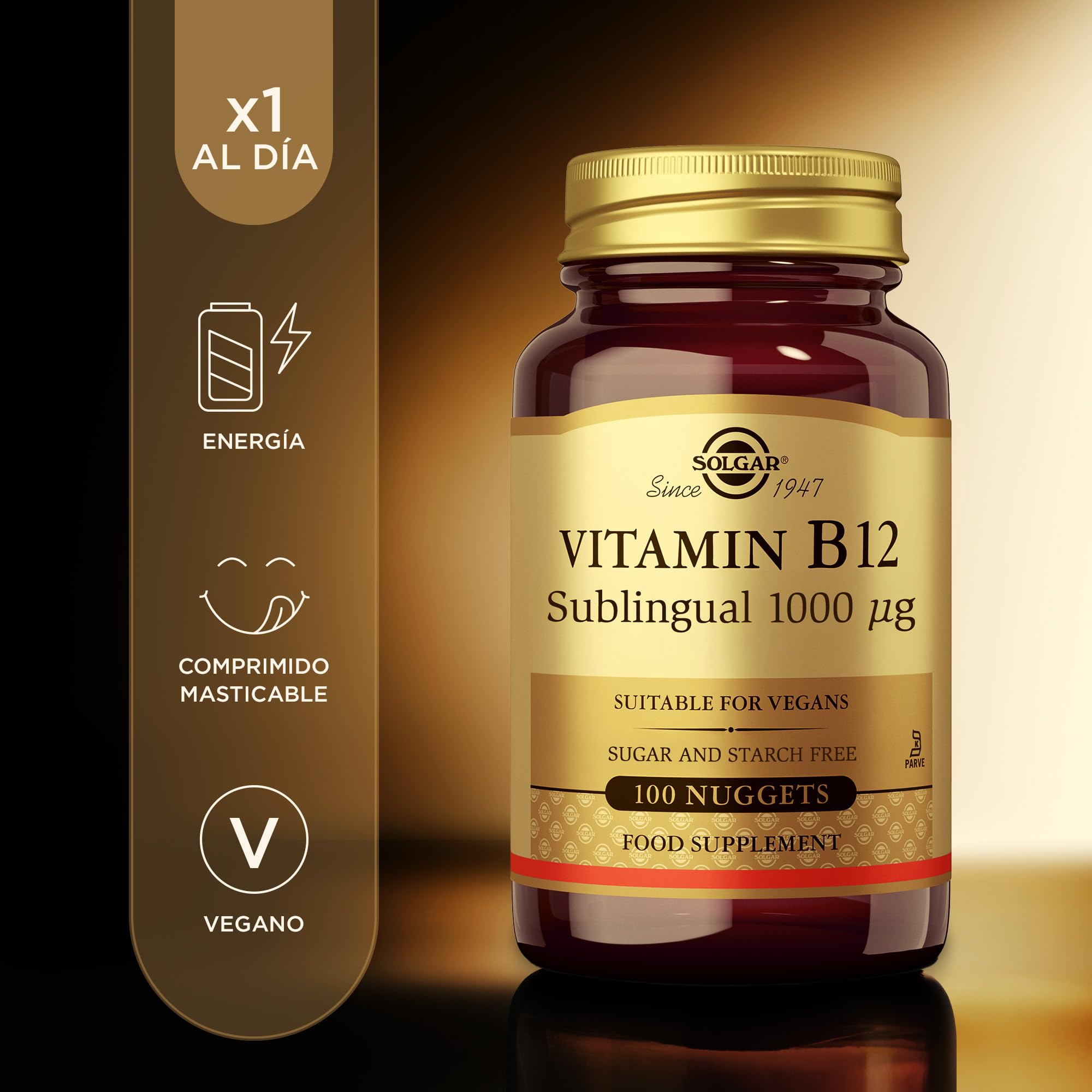 solgar-vitamina-b12-1000-g-comprimidos-sublinguales-masticables-100-comprimidos image 2