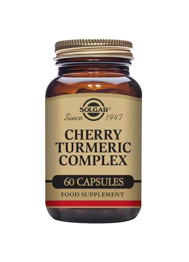 solgar-cereza-y-c-rcuma-complex-60-c-psulas-vegetales image 1