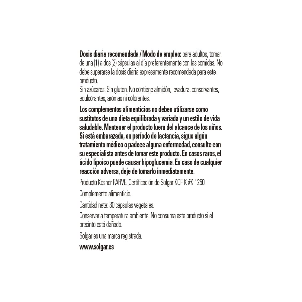 solgar-cido-alfa-lipoico-60-mg-30-c-psulas-vegetales-antioxidante-esencial image 2