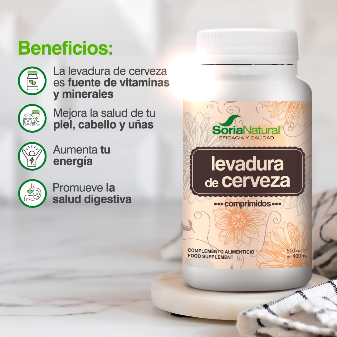 soria-natural-levadura-de-cerveza-500-comprimidos-piel-cabello-u-as-y-energ-a image 4