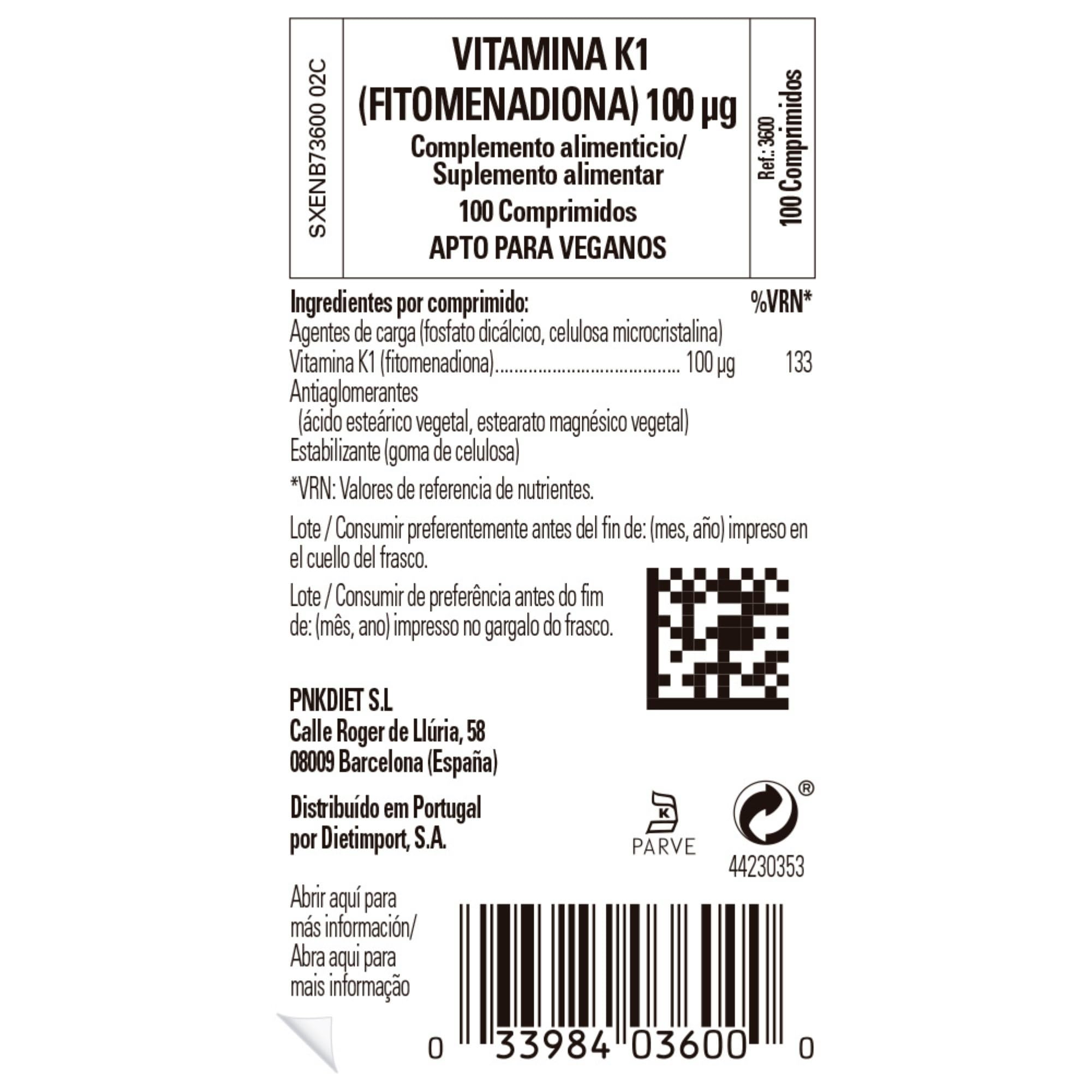 solgar-vitamina-k1-100-g-fitomenadiona-100-comprimidos image 3