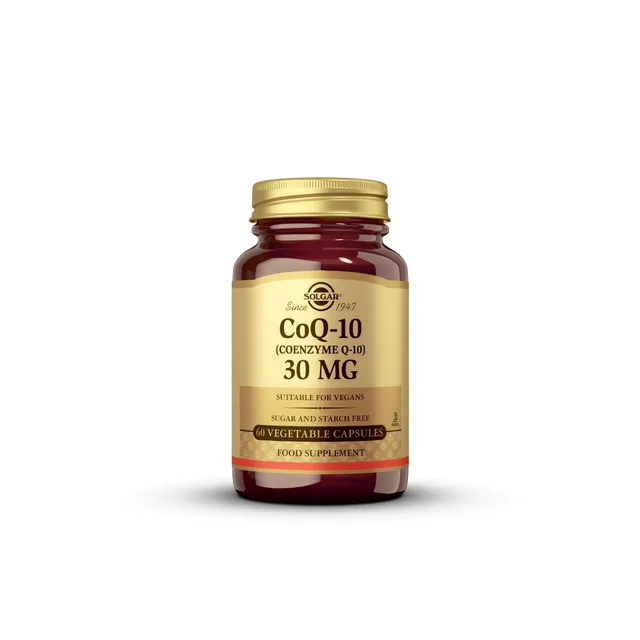 solgar-coq-10-coenzima-q-10-30-mg-60-c-psulas-vegetales-kanekaq-10-antioxidante- image 1