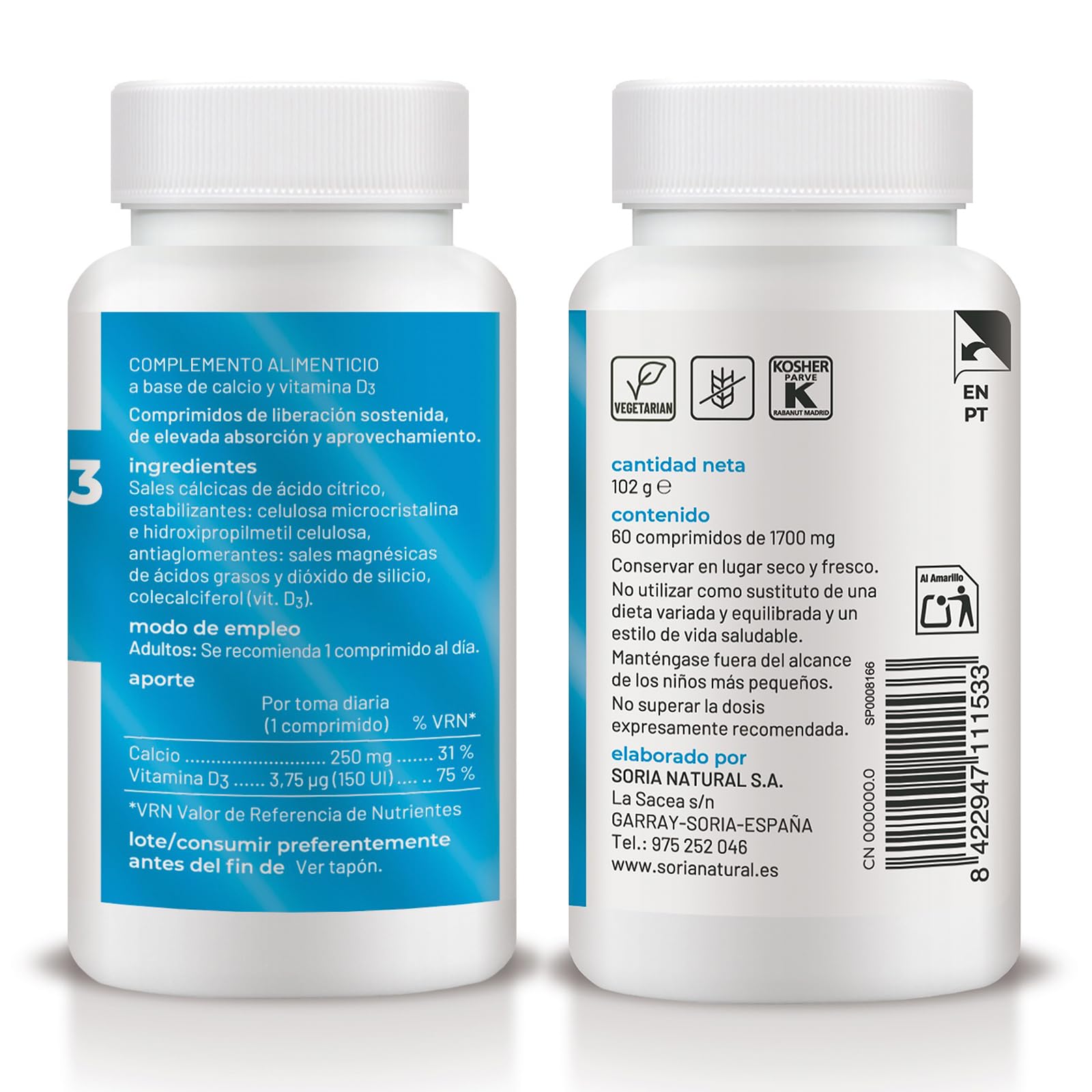 soria-natural-calcio-magnesio-y-zinc-con-vitamina-d3-60-comprimidos-huesos-energ image 7
