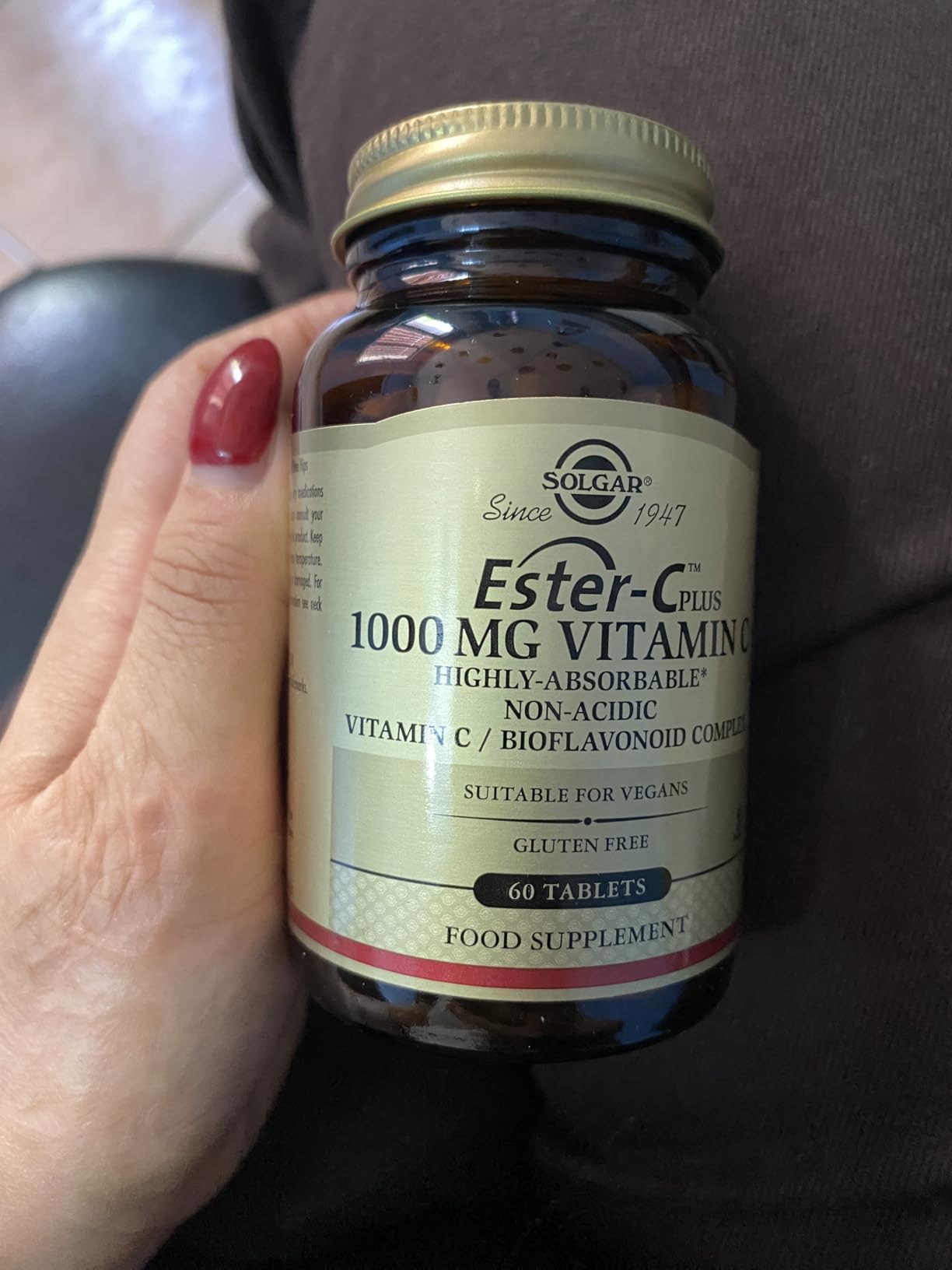 Por fin una vitamina C que no me da acidez
