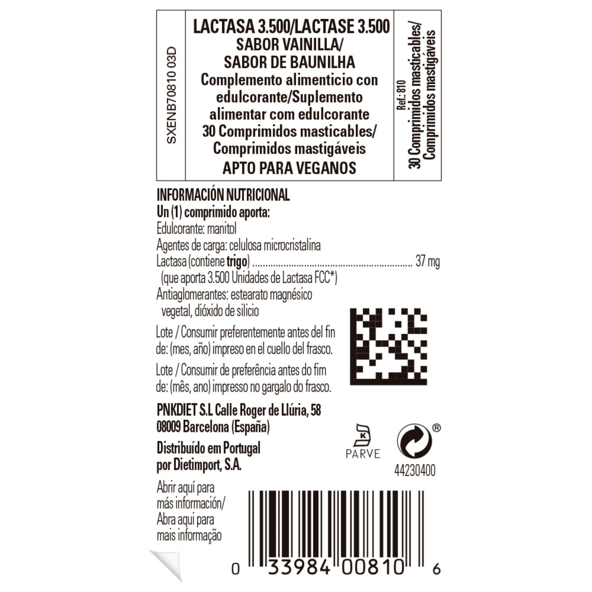 solgar-lactasa-3500-30-comprimidos-masticables image 3