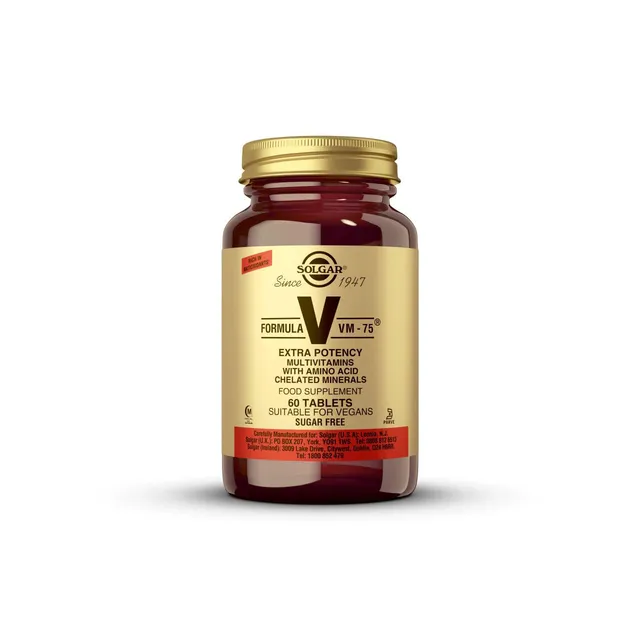 solgar-f-rmula-vm-75-multivitam-nico-con-vitaminas-b-60-c-psulas image 1