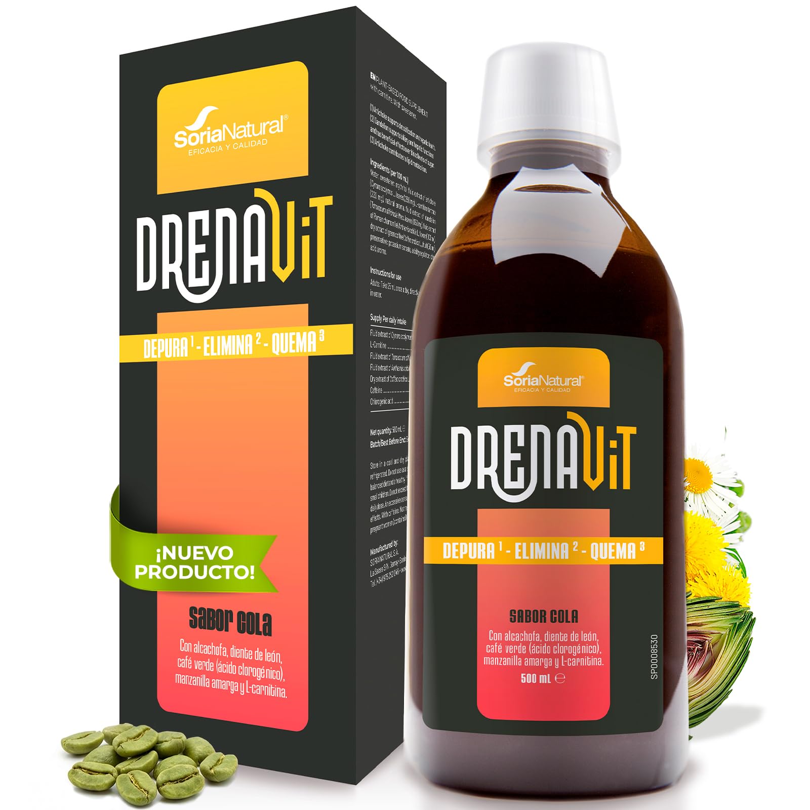 soria-natural-drenante-depurativo-l-quido-con-alcachofa-diente-de-le-n-y-caf-ver image 1
