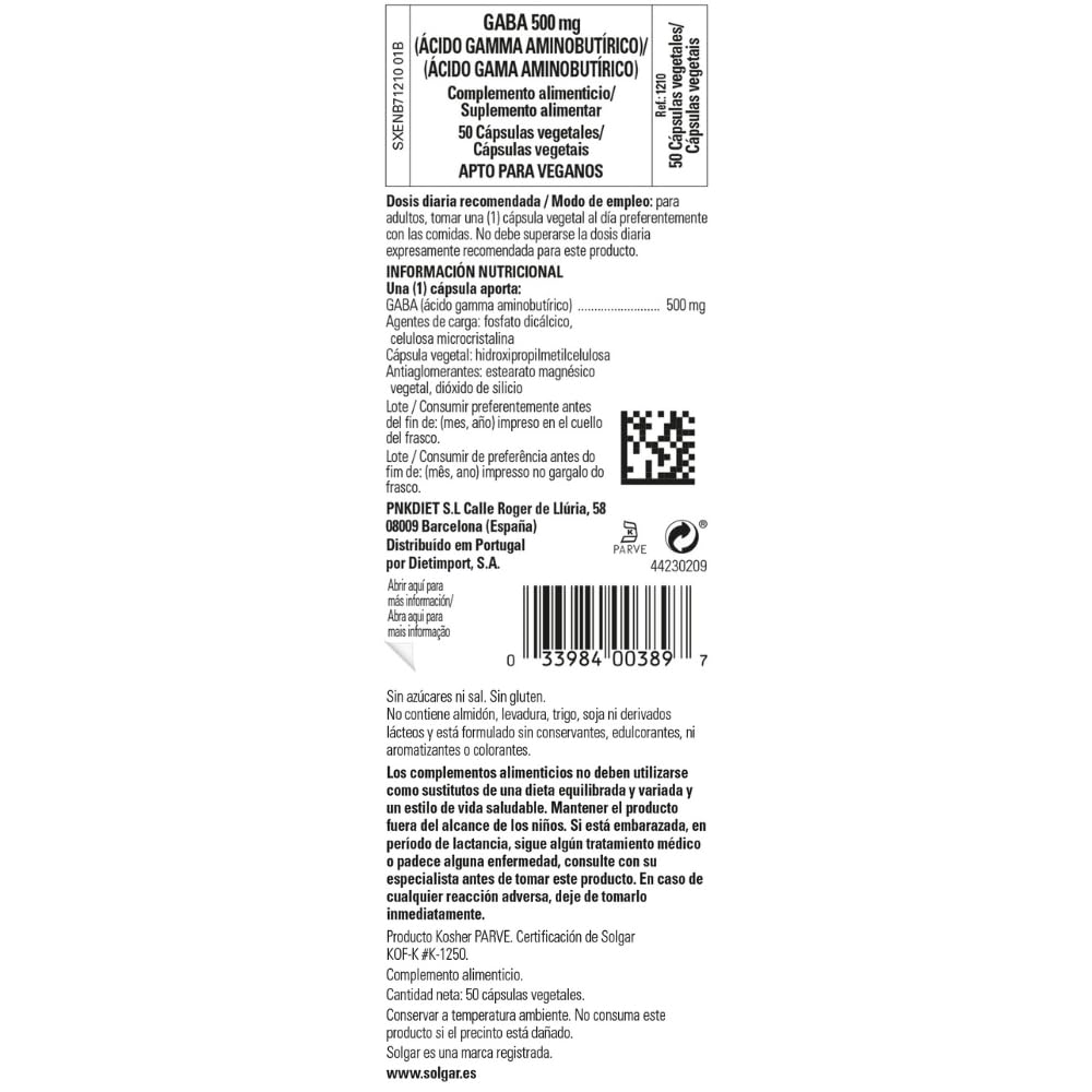 solgar-gaba-500-mg-sabor-vainilla-50-comprimidos image 5