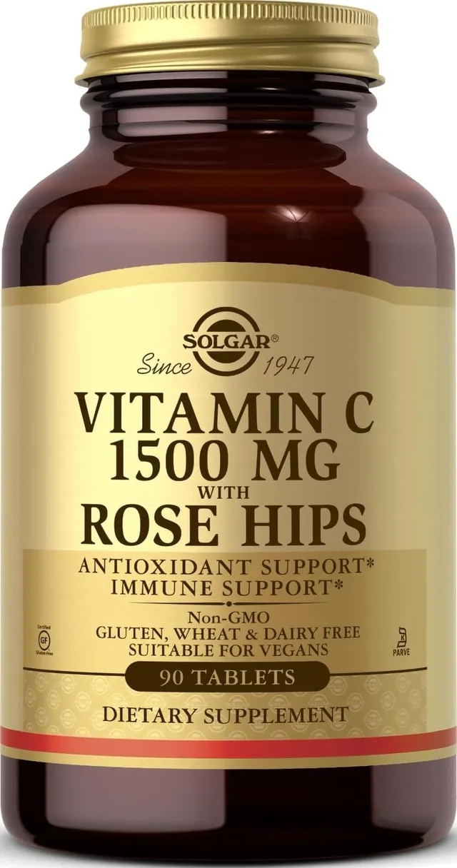 solgar-vitamina-c-con-escaramujo-1500-mg-90-comprimidos image 1
