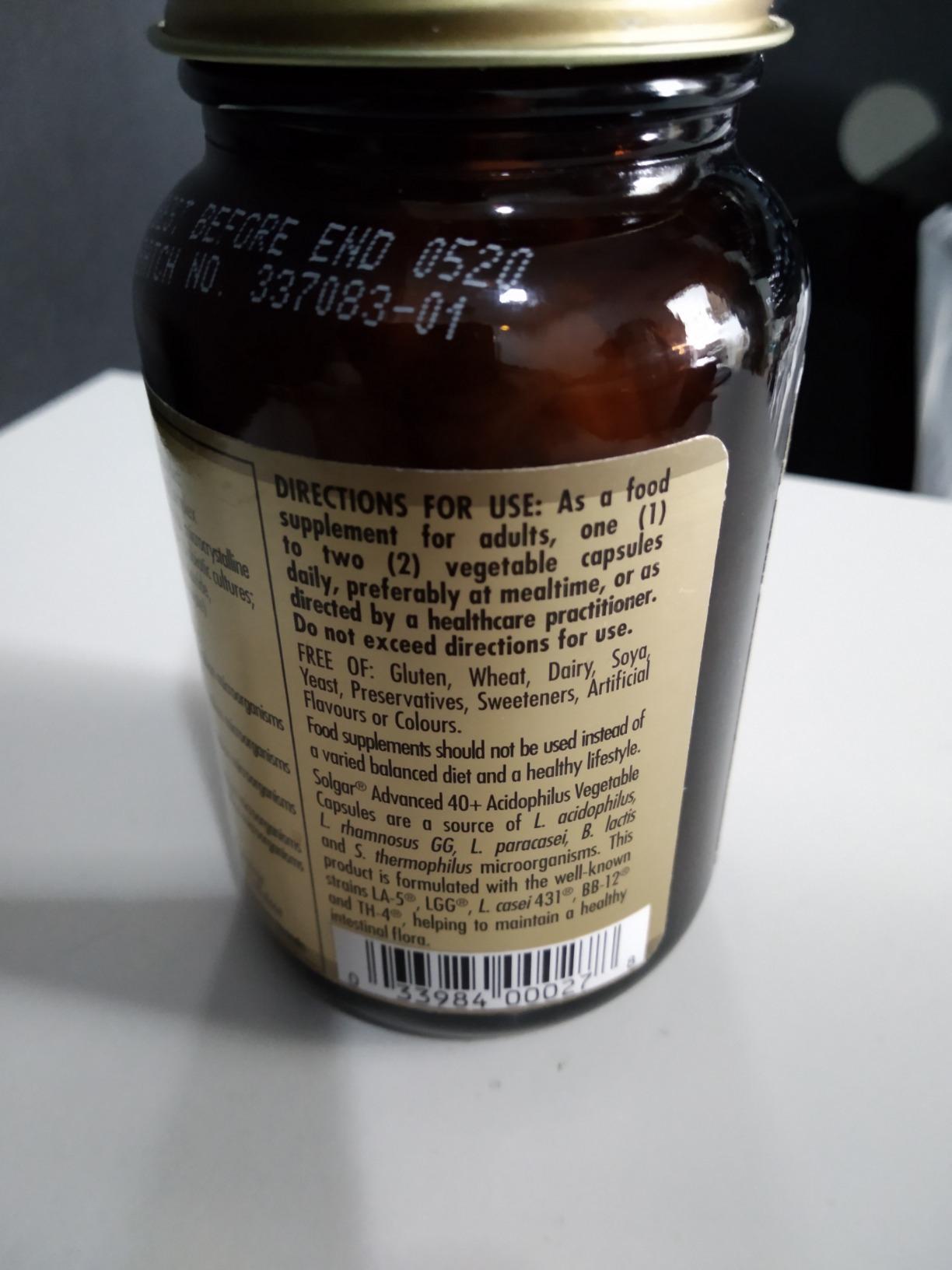 Perfecto para después de antibióticos