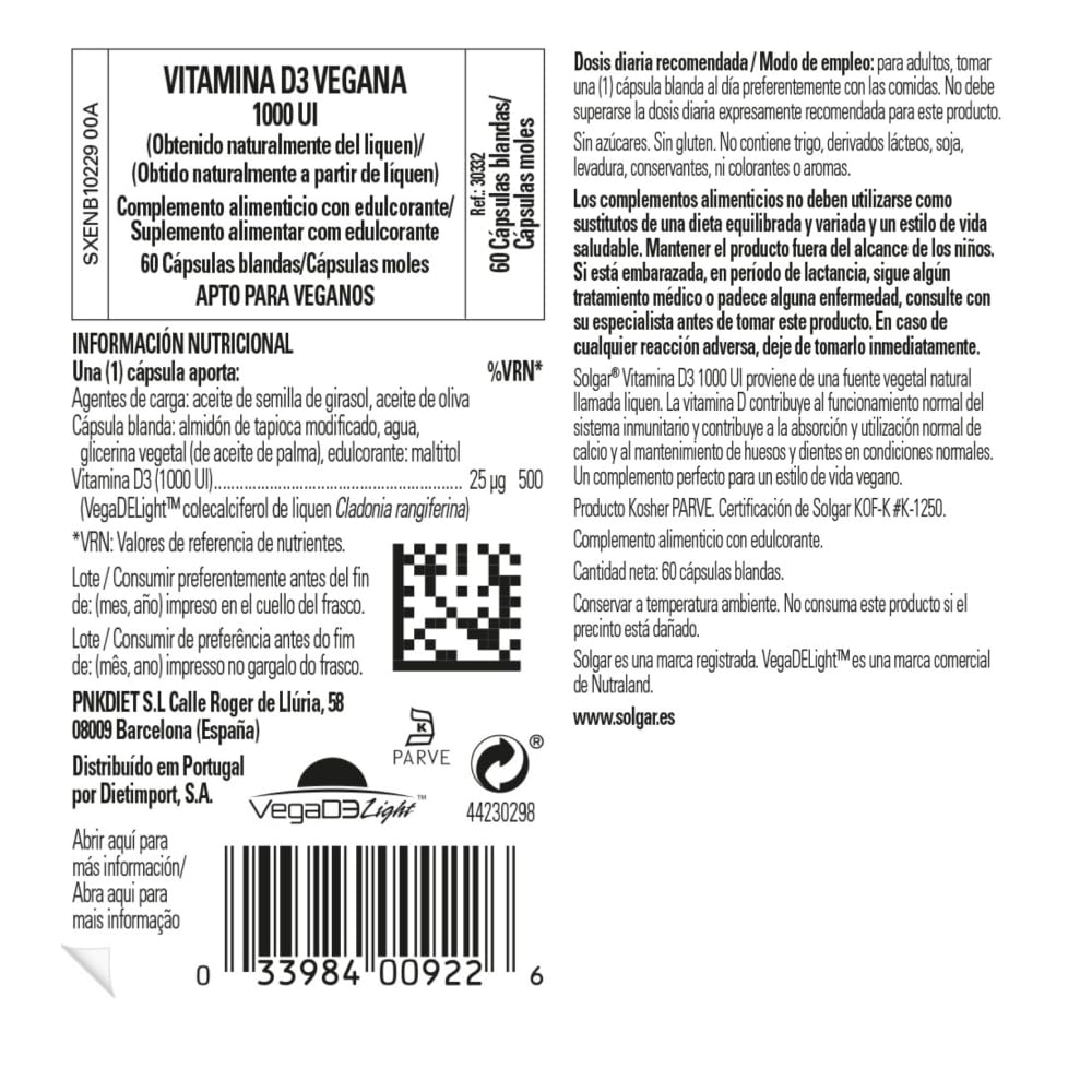 solgar-vitamina-d3-vegana-1000-ui-60-c-psulas-veganas-de-liquen image 6