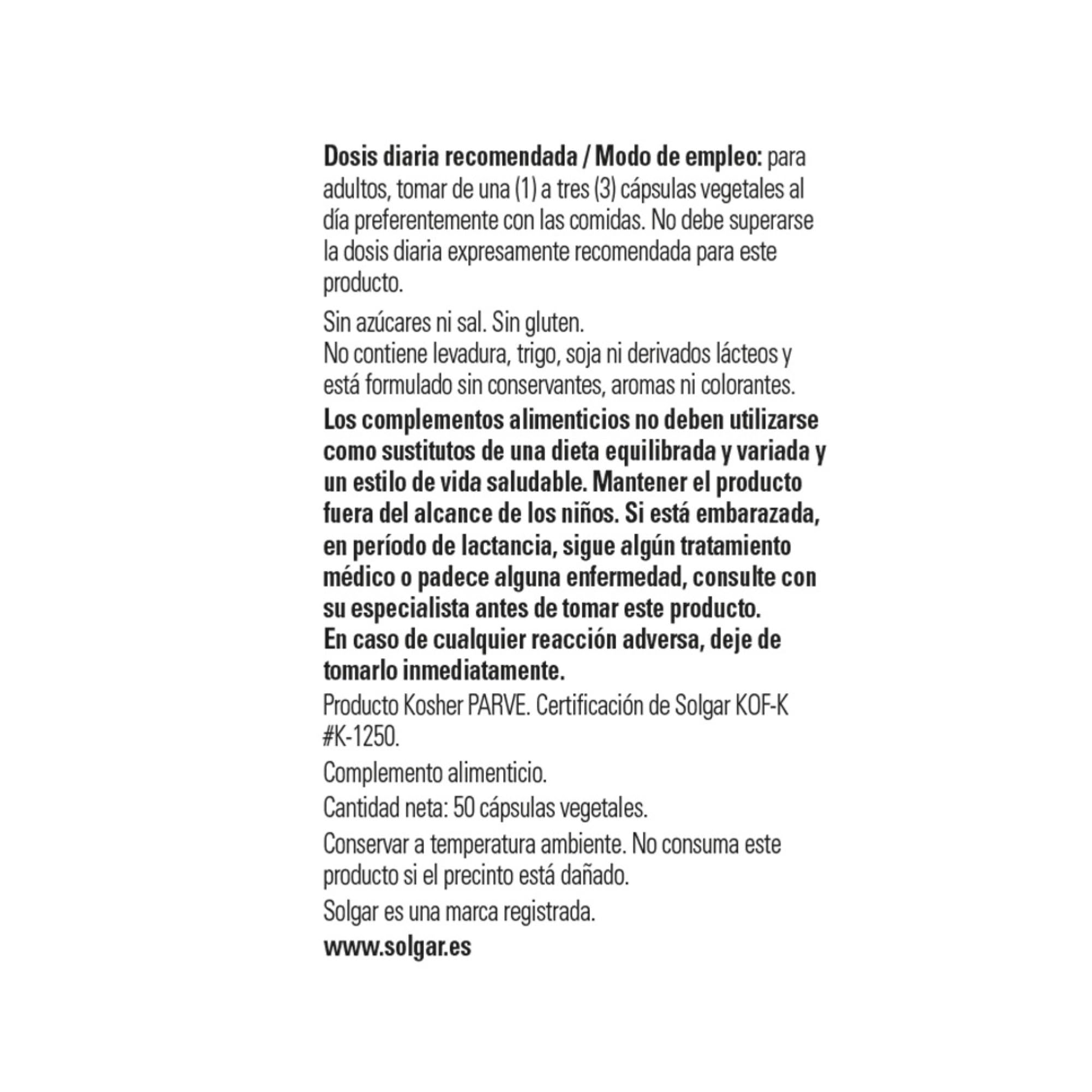 solgar-ginseng-coreano-extracto-de-ra-z-50-c-psulas-vegetales image 2