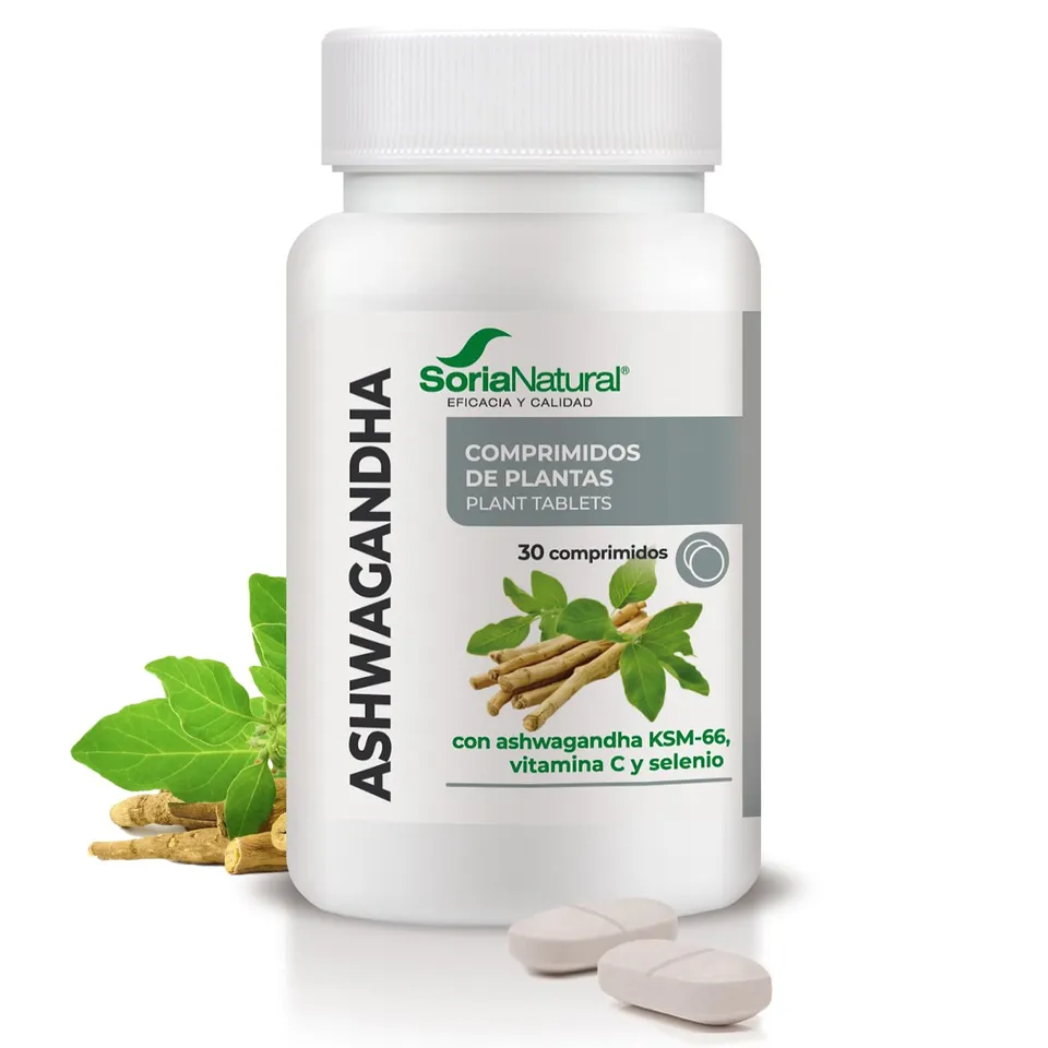 soria-natural-ashwagandha-ksm-66-30-comprimidos-con-vitamina-c-y-selenio-para-re image 1