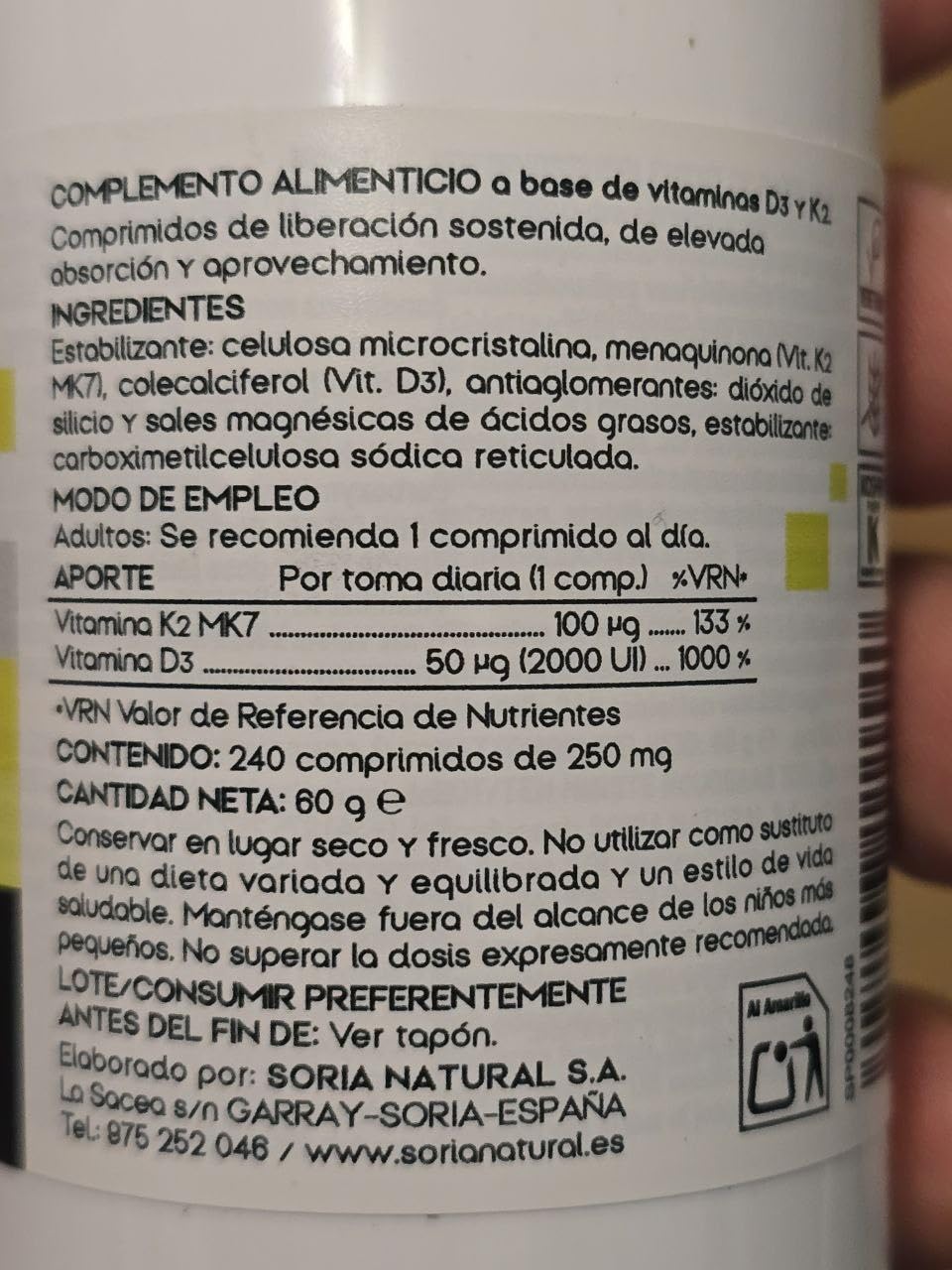 Perfecto para huesos
