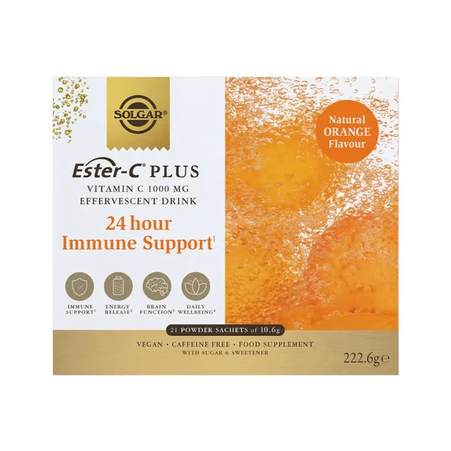 solgar-ester-c-plus-efervescente-vitamina-c-1000-mg-21-sobres image 1