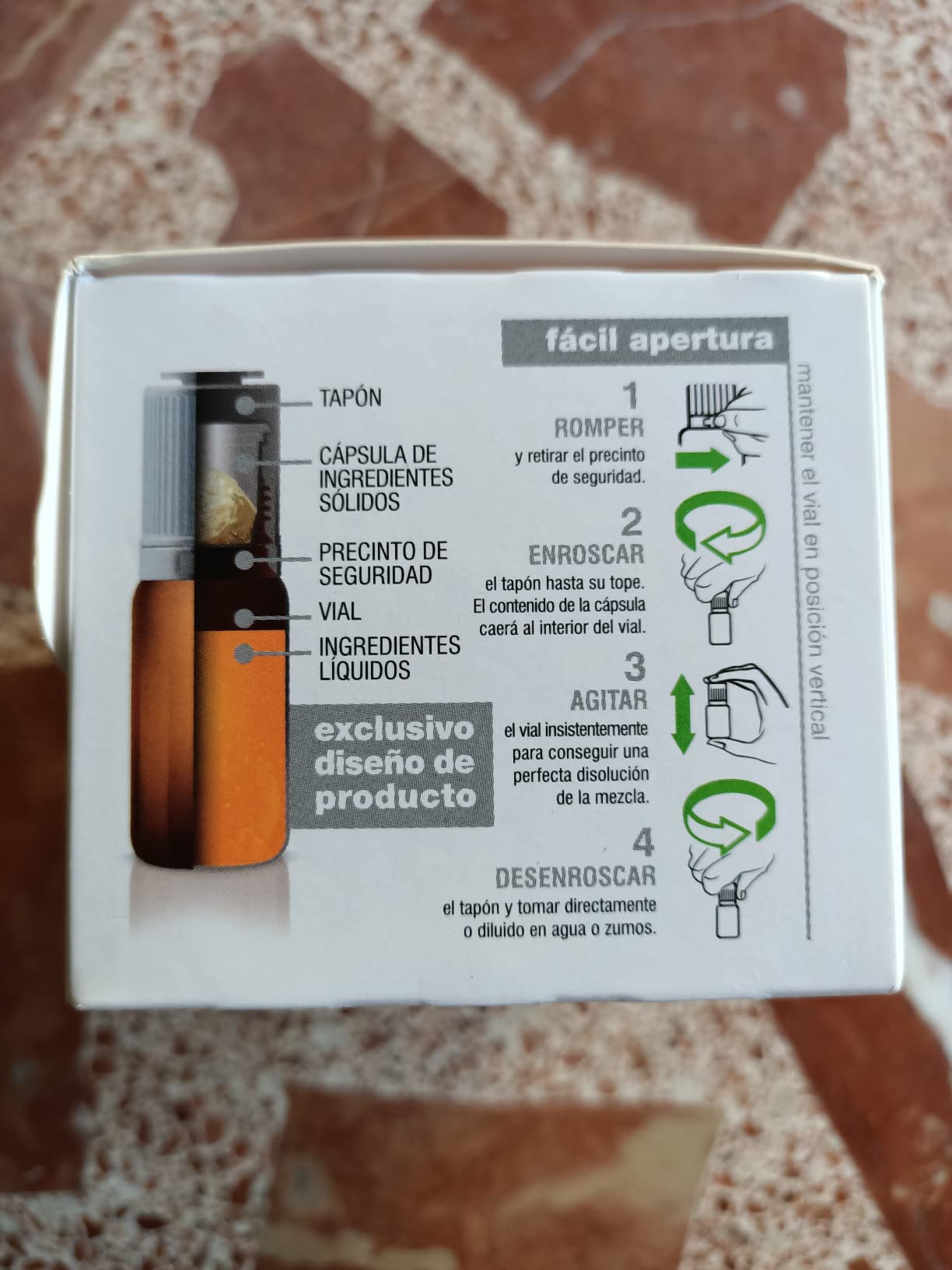 Buen efecto, sabor mejorable