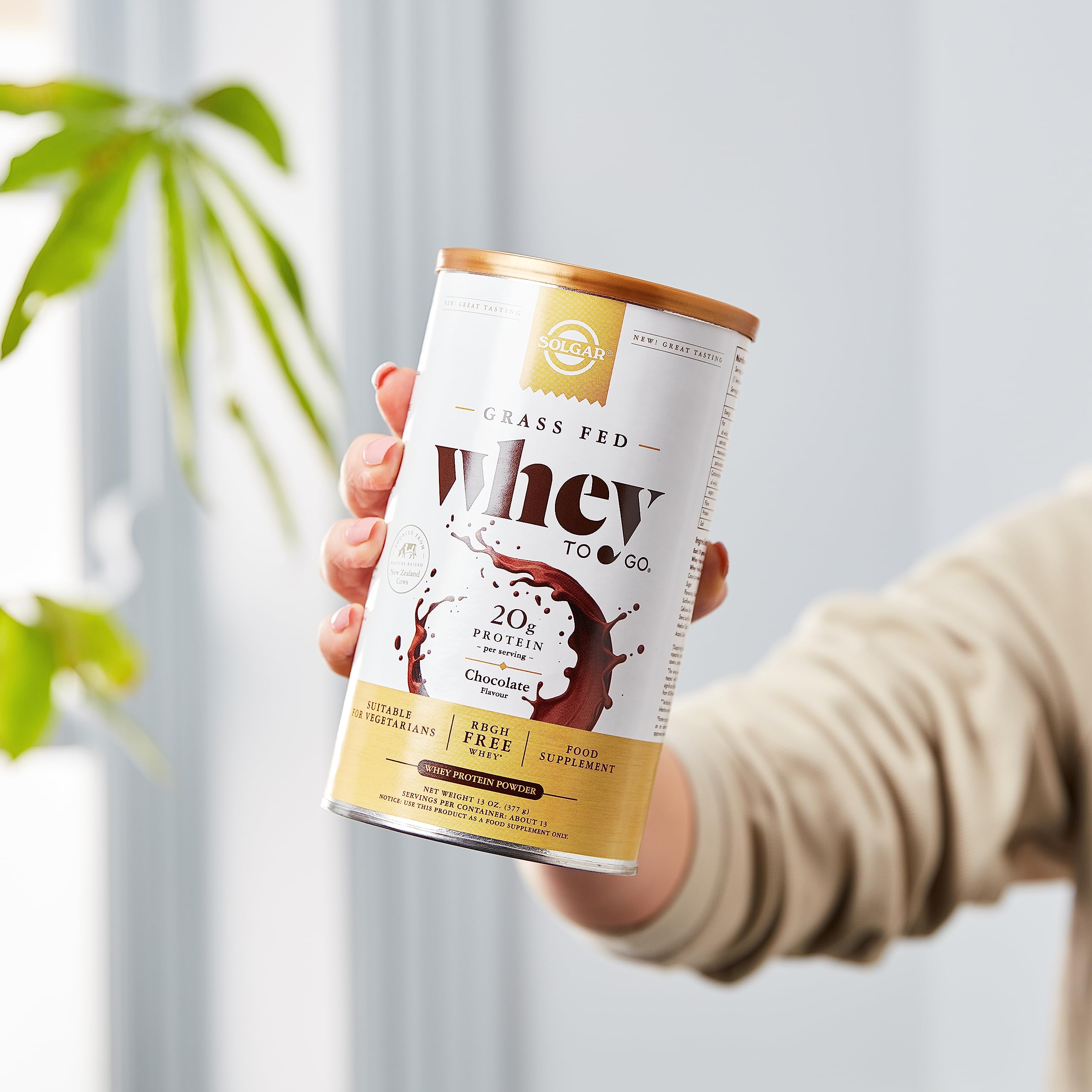 solgar-grass-fed-whey-to-go-prote-na-de-suero-en-polvo-sabor-chocolate-377-g image 3