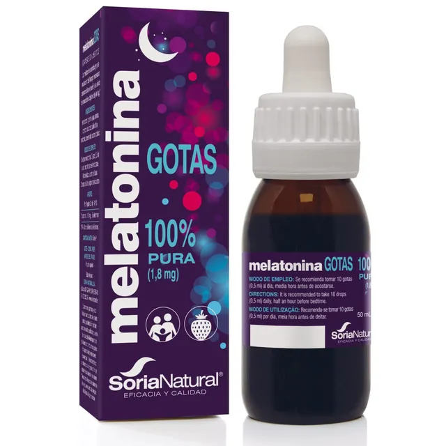 soria-natural-melatonina-pura-gotas-1-8-mg-50-ml-sabor-fresa-para-ni-os-y-adulto image 1