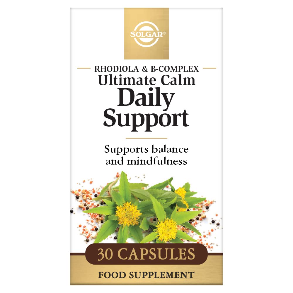 solgar-ultimate-calma-diaria-con-rhodiola-y-b-complex-30-c-psulas-vegetales image 1