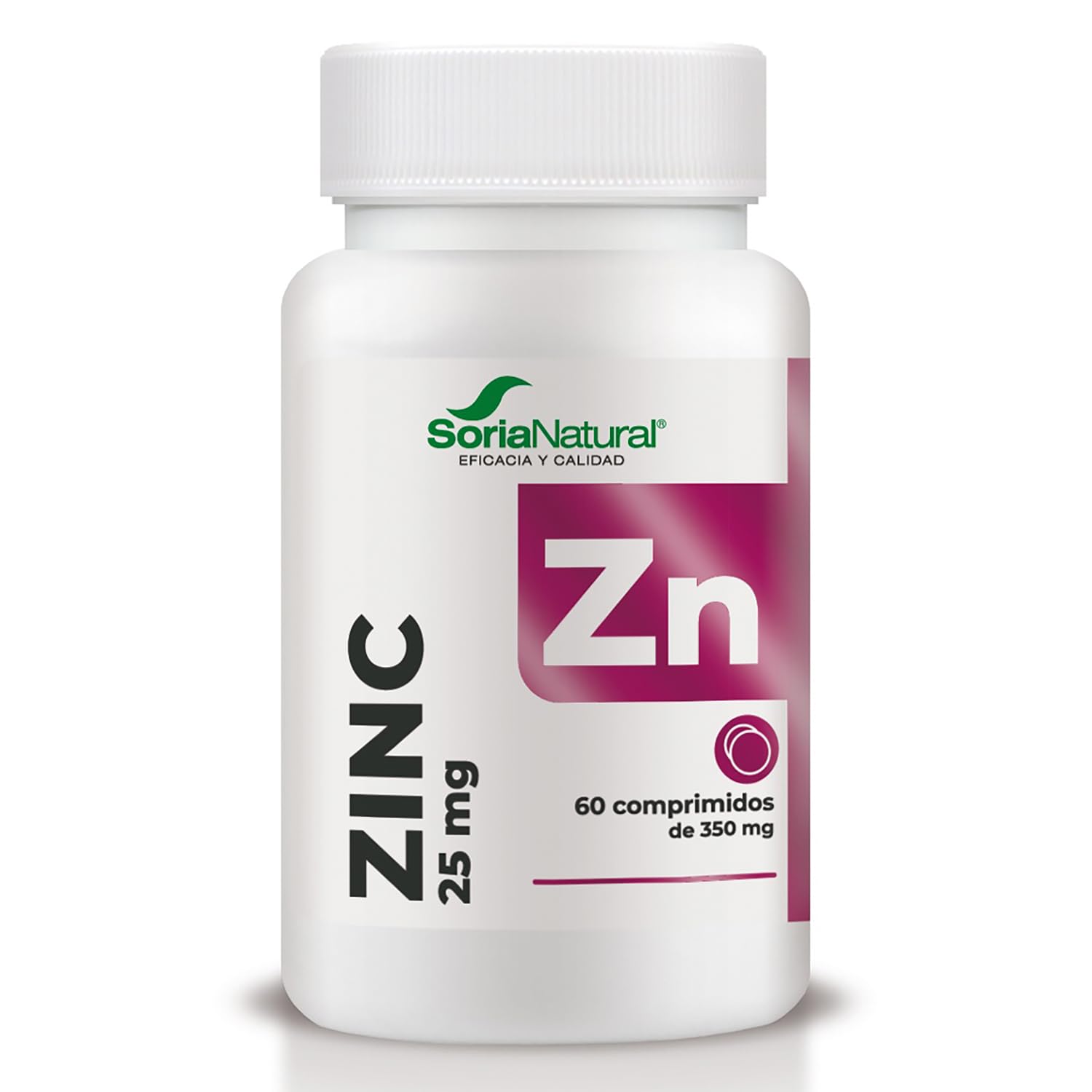 soria-natural-zinc-25-mg-60-comprimidos image 1