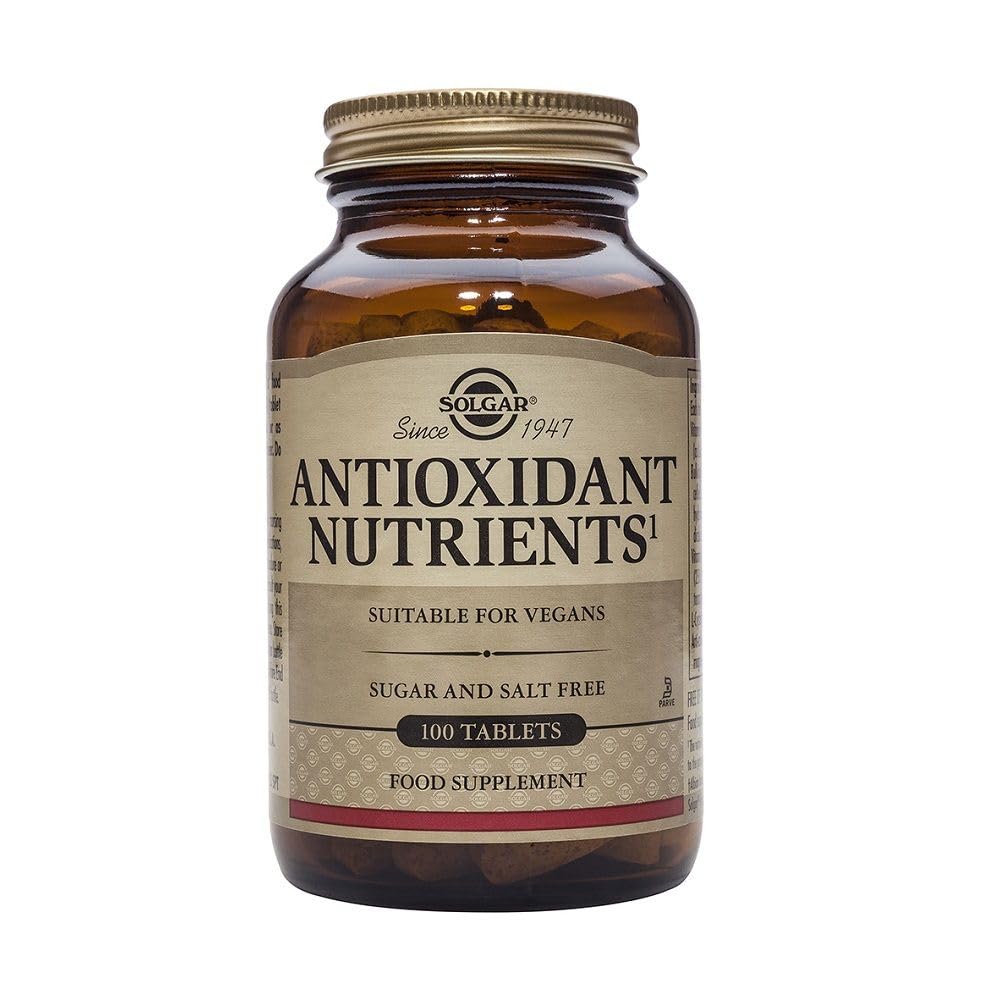 solgar-nutrientes-antioxidantes-100-tabletas-vitaminas-c-y-e-zinc-selenio-y-cobr image 2
