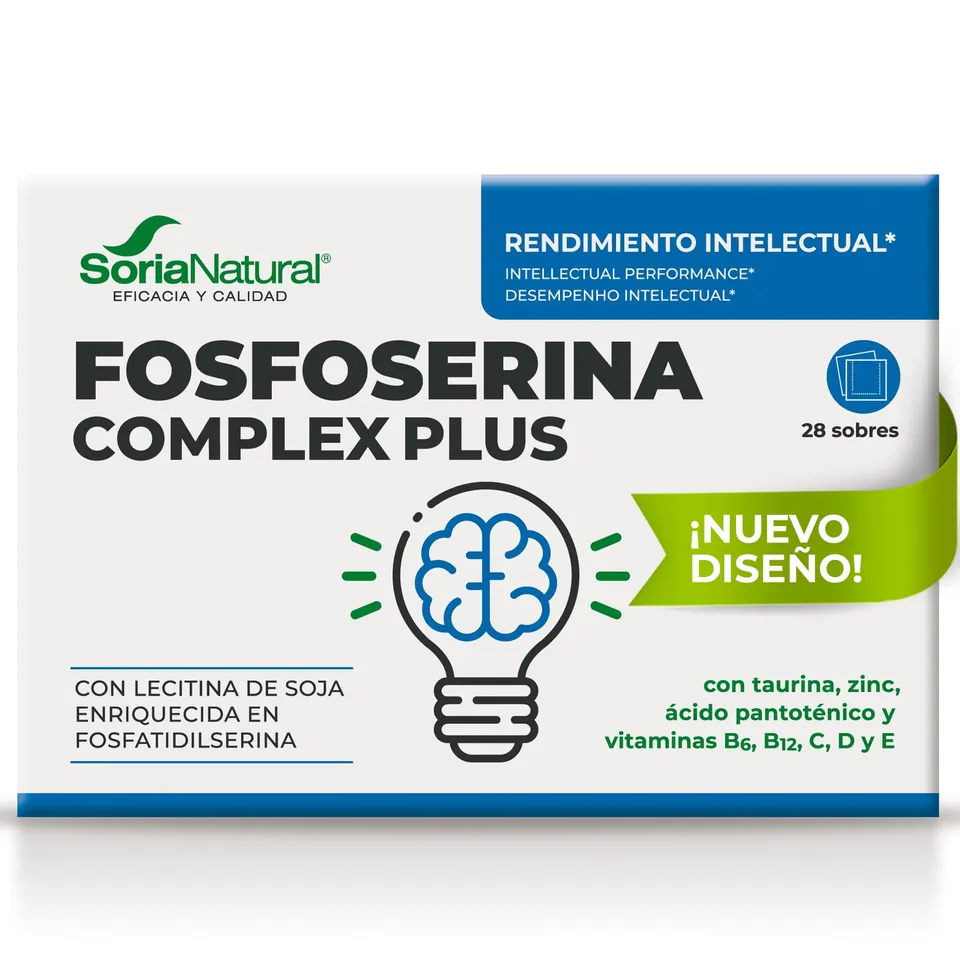soria-natural-fosfoserina-complex-28-sobres-memoria-y-rendimiento-cerebral image 1