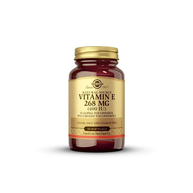 solgar-vitamina-e-268-mg-400-ui-d-alfa-tocoferol-y-tocoferoles-50-c-psulas-bland image 1