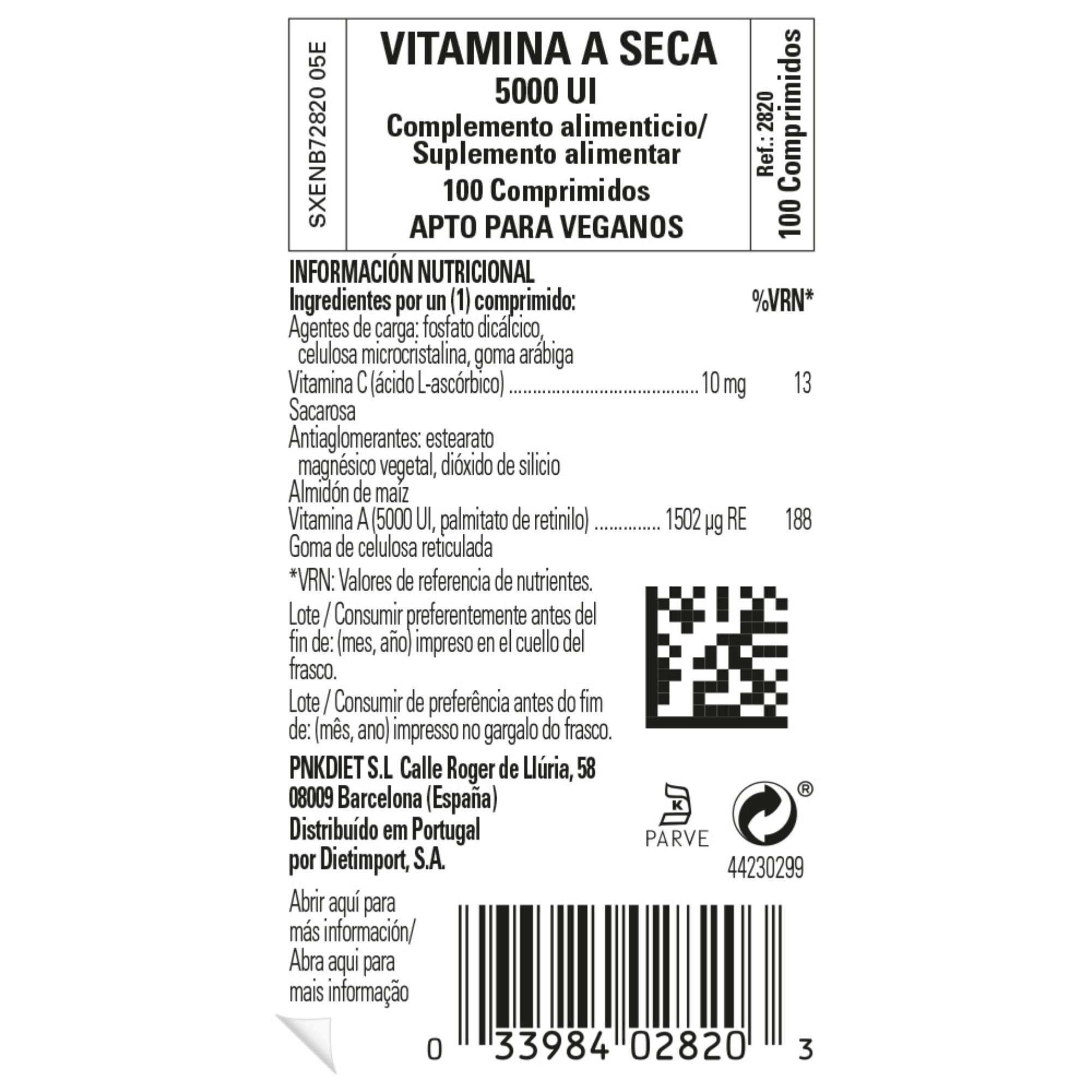 solgar-vitamina-a-seca-5000-ui-100-comprimidos image 3