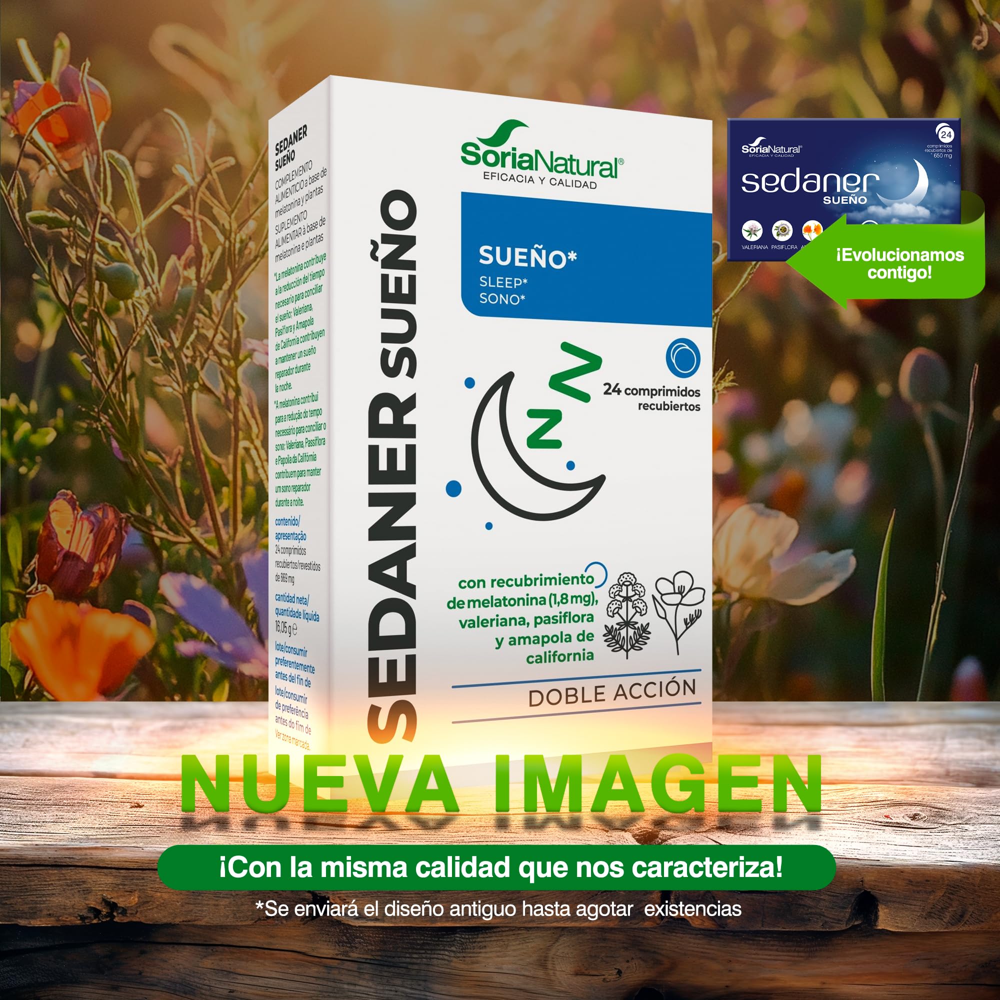 soria-natural-sedaner-sue-o-24-comprimidos-melatonina-amapola-pasiflora-y-valeri image 2
