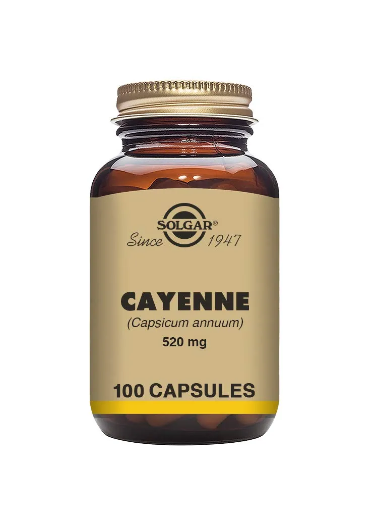 solgar-cayena-520-mg-100-c-psulas-vegetales image 1