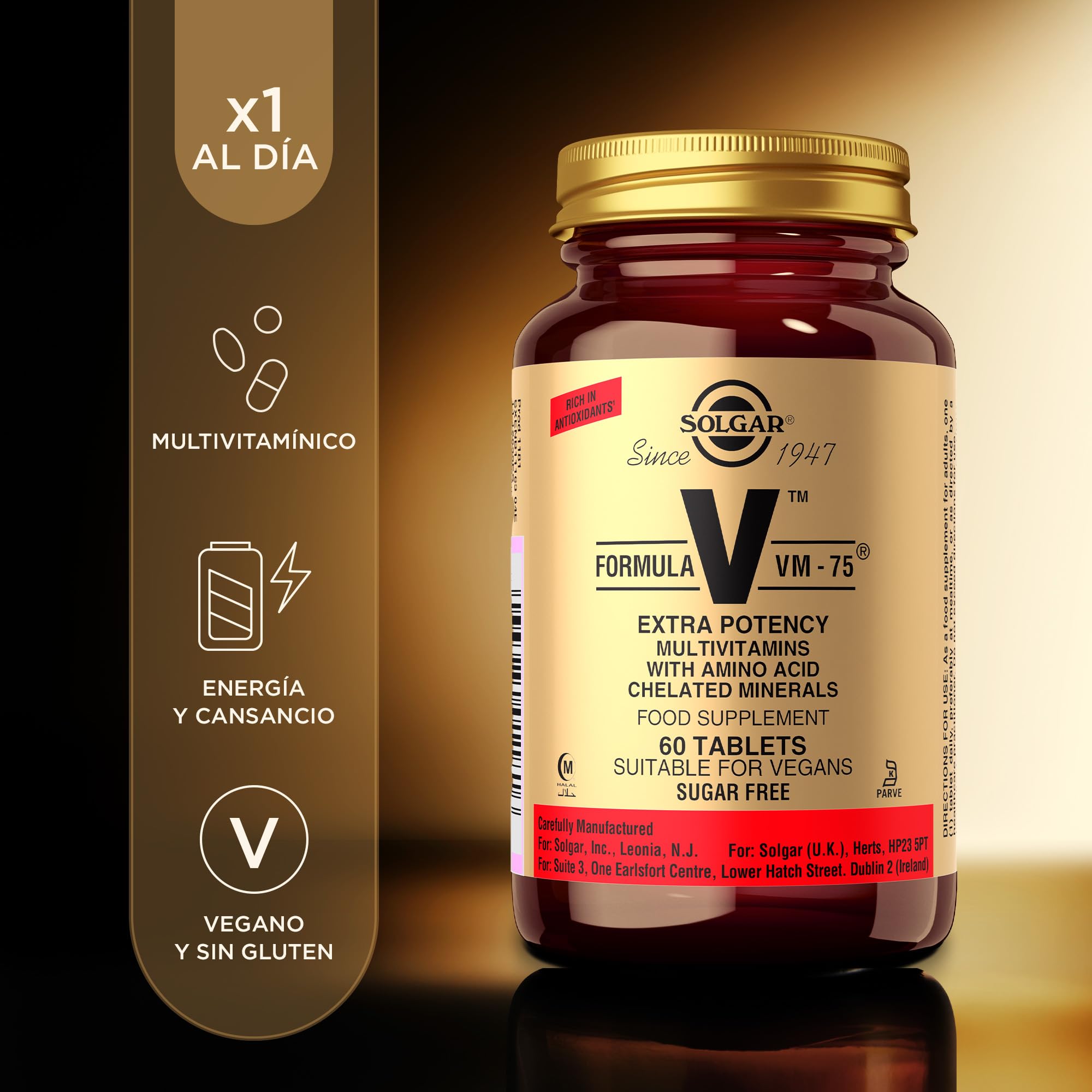 solgar-f-rmula-vm-75-multivitam-nico-con-vitaminas-b-60-c-psulas image 2