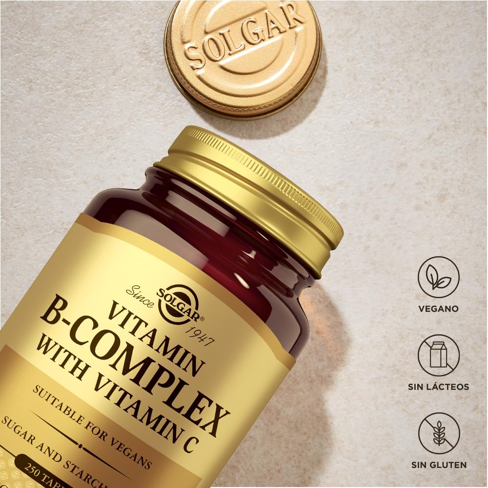 solgar-vitamina-b-complex-con-vitamina-c-250-comprimidos image 3