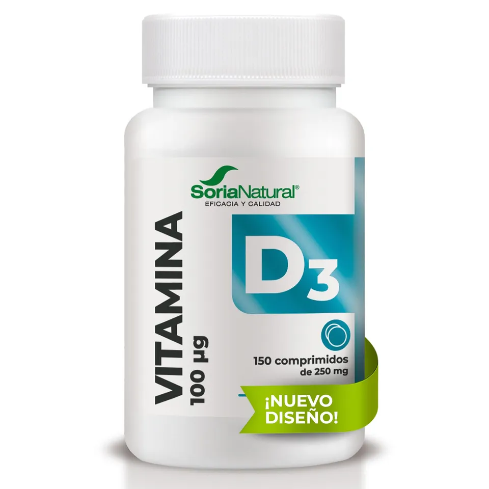 soria-natural-vitamina-d3-4000-ui-150-comprimidos image 1