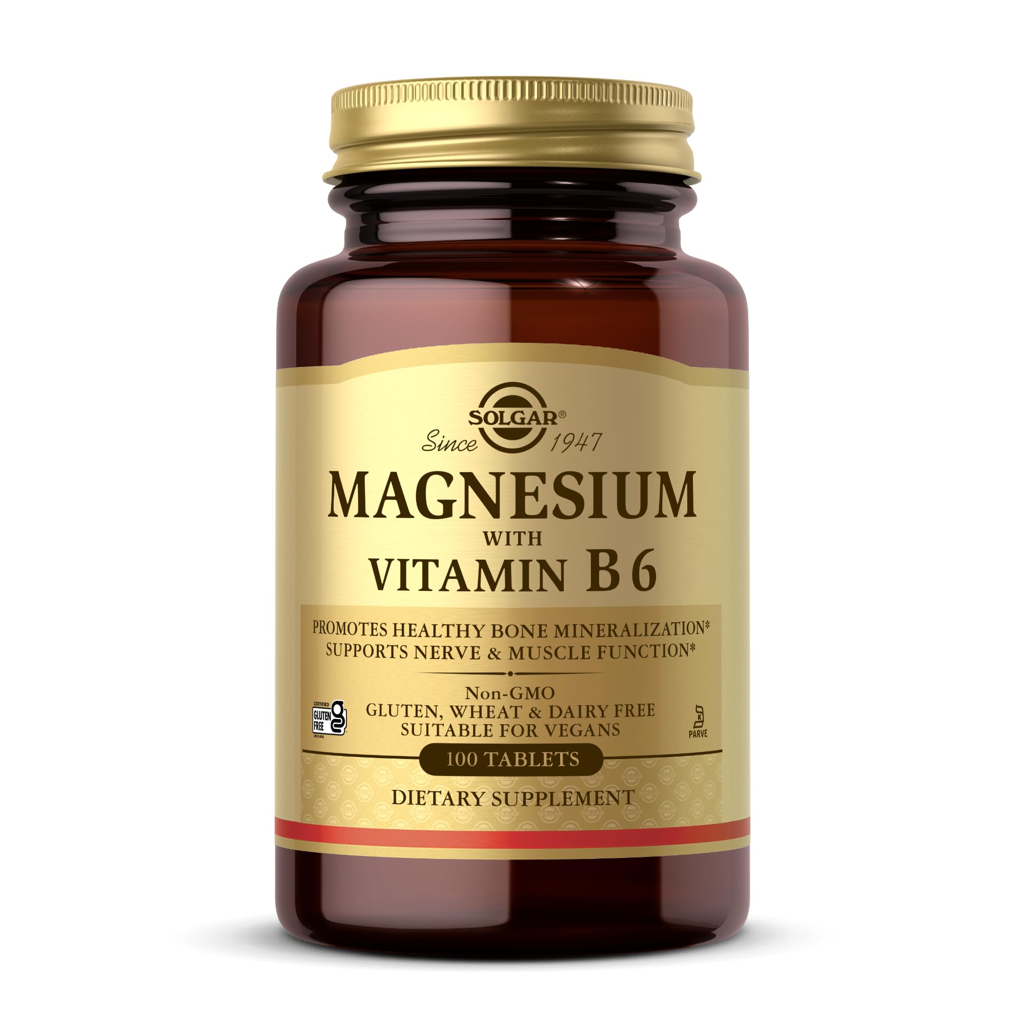 solgar-no-7-magnesio-con-vitamina-b6-100-c-psulas-reduce-el-cansancio-y-la-fatig image 1