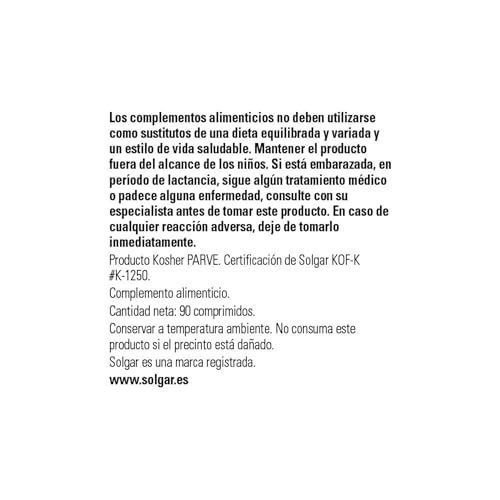 solgar-l-arginina-1000-mg-90-comprimidos image 5