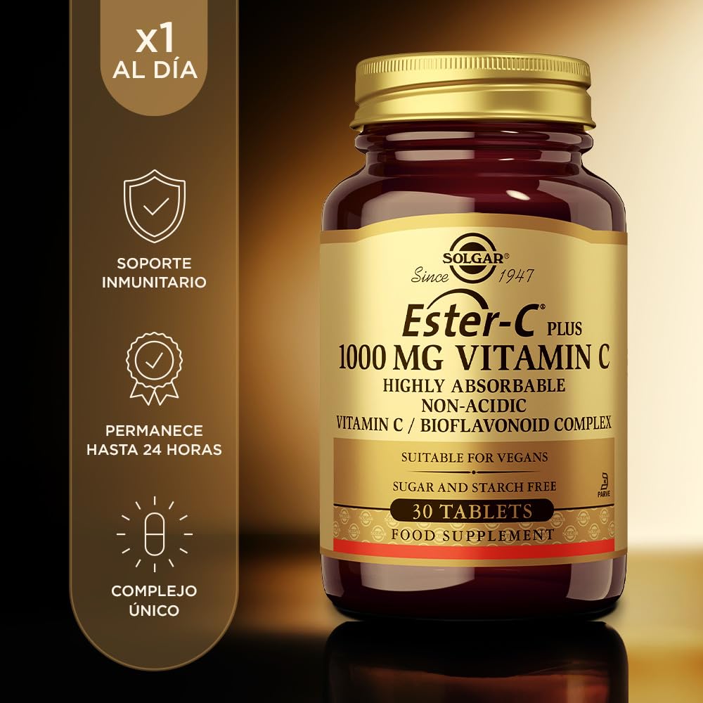 solgar-ester-c-plus-vitamina-c-30-comprimidos-1000-mg-de-alta-absorci-n image 2