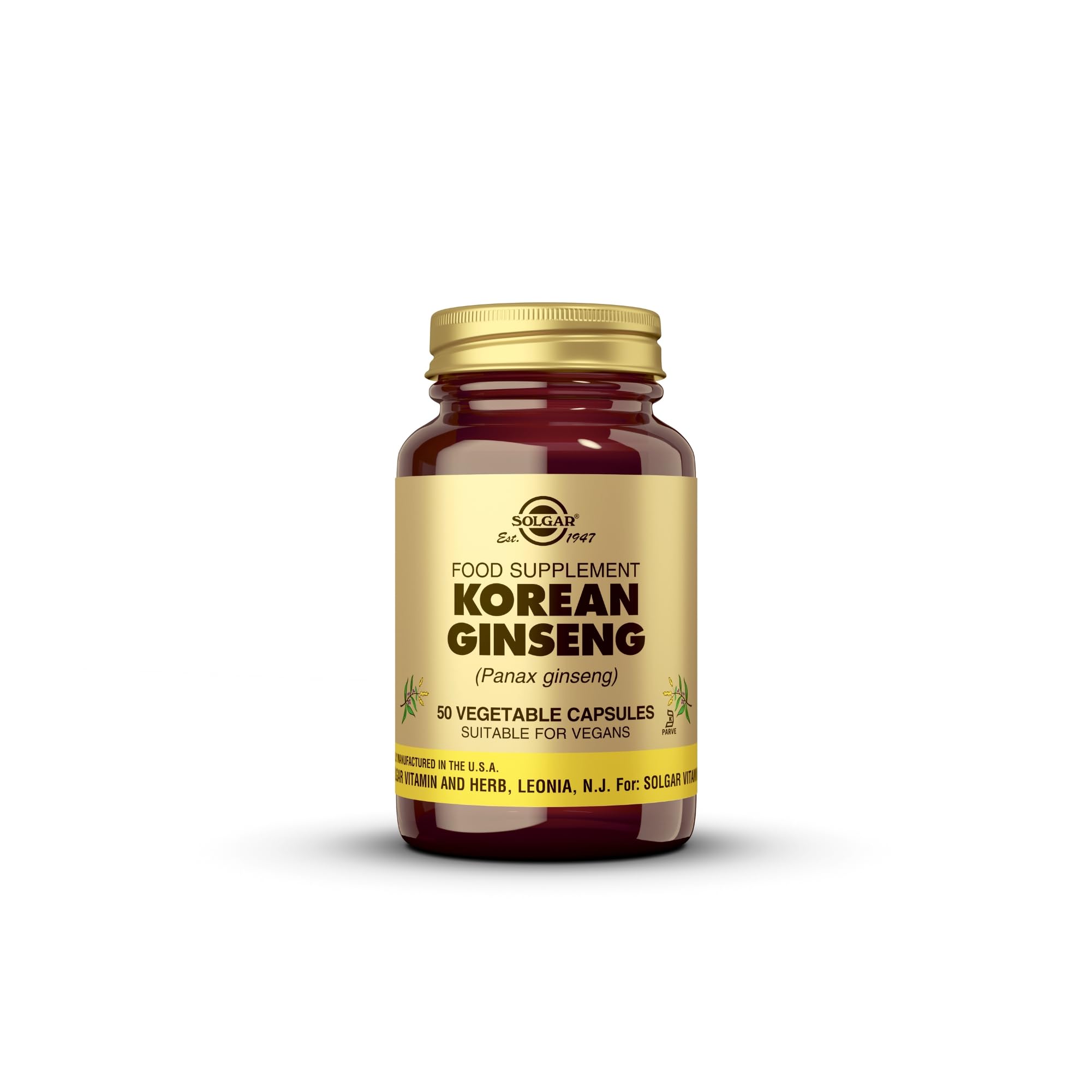 solgar-ginseng-coreano-extracto-de-ra-z-50-c-psulas-vegetales image 1