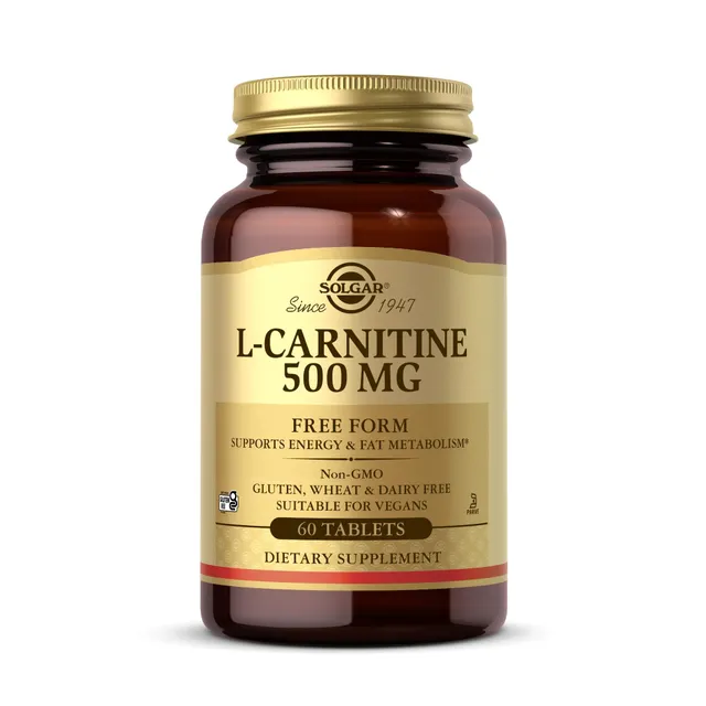 solgar-l-carnitina-60-comprimidos-de-500-mg-amino-cido-para-metabolismo-energ-ti image 1