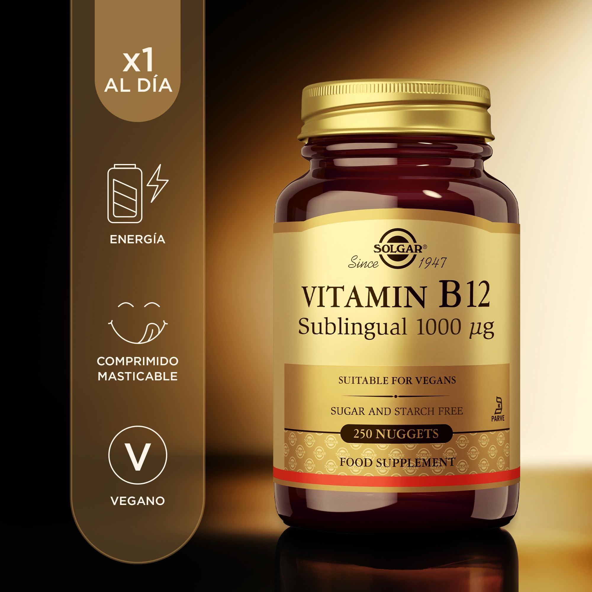 solgar-vitamina-b12-1000-mcg-cianocobalamina-250-comprimidos image 2
