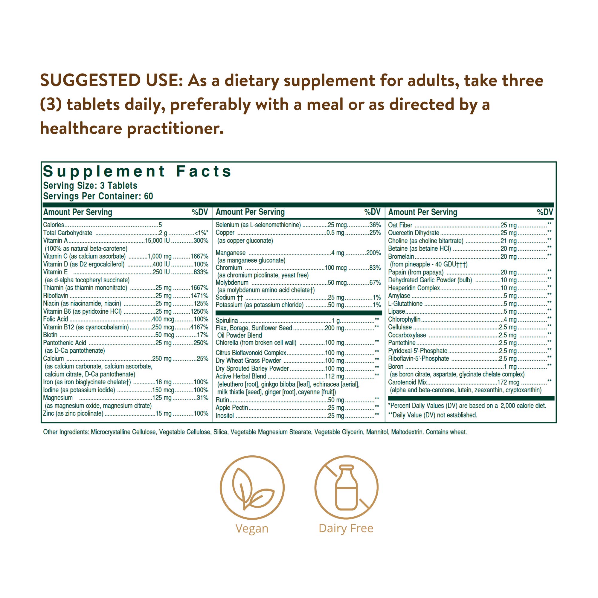 solgar-earth-source-multivitam-nico-con-vitamina-c-y-calcio-180-c-psulas image 2