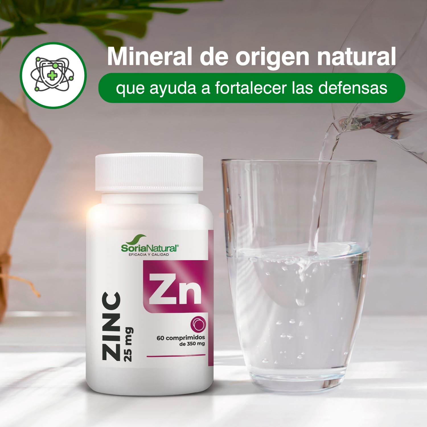 soria-natural-zinc-25-mg-60-comprimidos image 2