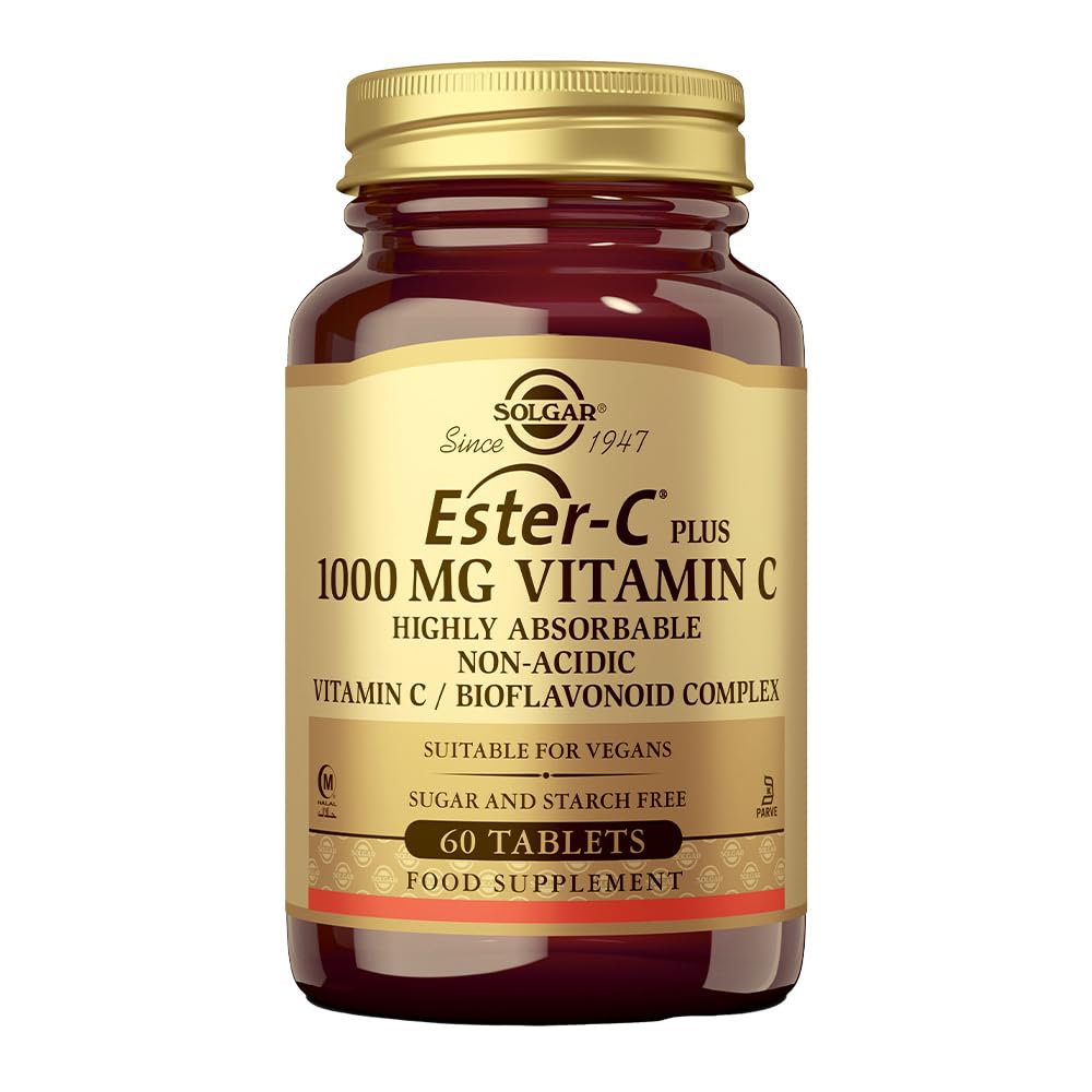 solgar-ester-c-plus-1000-mg-con-bioflavonoides-y-escaramujo-60-comprimidos image 1
