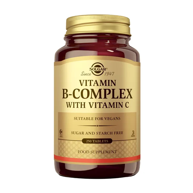 solgar-vitamina-b-complex-con-vitamina-c-250-comprimidos image 1