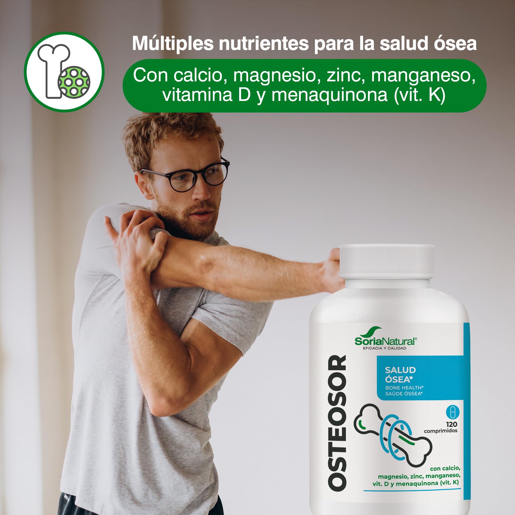 osteosor-soria-natural-calcio-con-magnesio-vitamina-d3-y-k2-para-huesos-fuertes- image 2