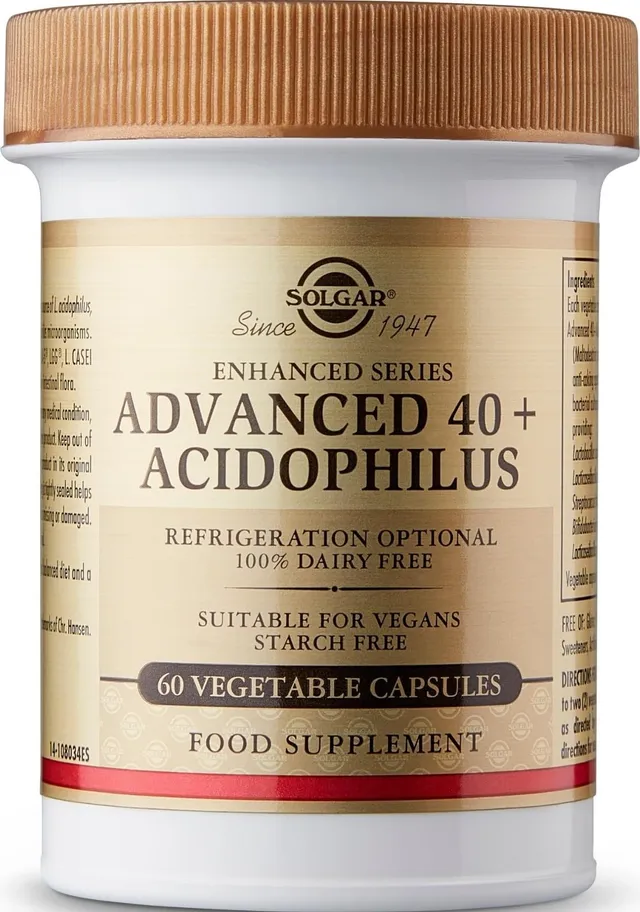 solgar-advanced-40-acidophilus-5-cepas-registradas-la-5-lgg-bb-12-60-c-psulas image 1